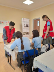 Cəbrayıl rayonunda “Fövqəladə hallar məktəblilərin gözü ilə”mövzusunda  tədbir keçirilib