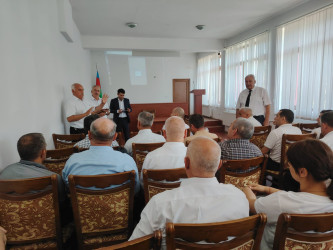 Kənd təsərrüfatının siyahıyaalınması ilə bağlı təlim keçirilmişdir