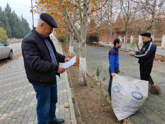 Cəbrayıl rayonunda “Elektrik enerjisinə qənaət edək!” mövzusunda aksiya keçirilib