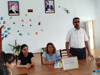 Cəbrayıl rayonunda  “Uşaqların asudə vaxtını səmərəli təşkil edək” adlı tədbir keçirilib