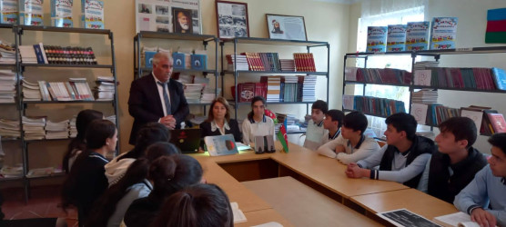 Cəbrayıl rayonunda "Hər kitab bir dünyadır" adlı dəyirmi masa təşkil edilib