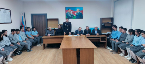 Cəbrayıl rayonunda “Narkomaniya bəşəriyyət üçün təhlükə mənbəyidir” mövzusunda tədbir keçirilib