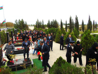 Cəbrayıl rayonunda 27 sentyabr - Anım gününün beşinci ildönümünə həsr olunmuş ümumrayon tədbiri keçirilib