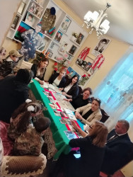 Cəbrayıl rayon 7 saylı Uşaq bağçasının uşaqları Şəhid İsmayılzadə Sevindik Ramil oğlunun ailəsini ziyarət ediblər