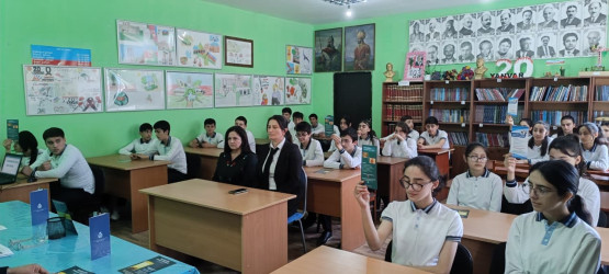 Cəbrayıl rayonunda “Sağlam və xoşbəxt gələcəyə doğru  addımlayaq, narkomaniya və erkən nikaha yox deyək!” mövzusunda tədbir keçirilib