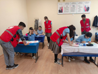 Cəbrayıl rayonunda “Fövqəladə hallar məktəblilərin gözü ilə”mövzusunda  tədbir keçirilib