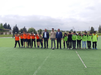 Cəbrayıl rayonunda “İdmanla zərərli vərdişlərə yox deyək” mövzusunda mini-futbol üzrə rayon birinciliyi təşkil edilib