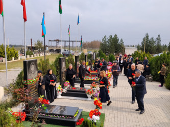Vətən müharibəsi şəhidi İsmayılzadə Sevindik Ramil oğlunun şəhadətə yüksəlməsinin beşinci ildönümü ilə əlaqədar anım tədbiri keçirilib