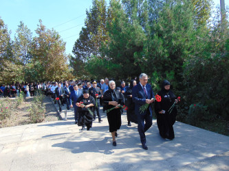 Cəbrayıl rayonunda 27 sentyabr - Anım günü ilə bağlı  ümumrayon tədbiri keçirilib
