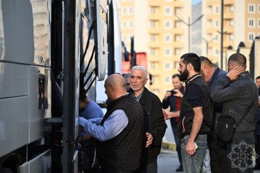 Cəbrayıl rayonunun Şükürbəyli kəndinə ilk köç karvanı yola salınıb