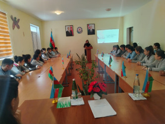Cəbrayıl rayonunda Uşaq əməyinin istismarı - “İtirilən uşaqlıq” mövzusunda tədbir keçirilib