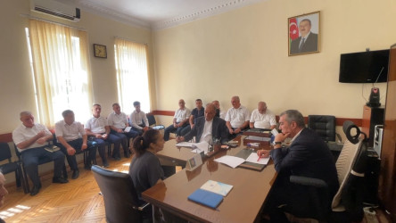 Bakı şəhəri, Nərimanov rayonunda yerləşən rayon qərargahında növbəti səyyar görüş-qəbul keçirilib