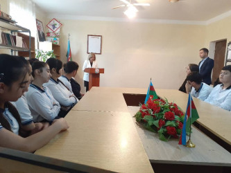 Cəbrayıl rayonunda erkən nikahın və qohumlar arasında nikahın mənfi nəticələrinə dair maarifləndirici tədbirlər davam edir