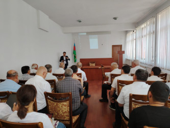 Kənd təsərrüfatının siyahıyaalınması ilə bağlı təlim keçirilmişdir