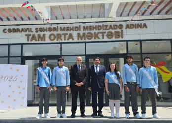 Cəbrayıl rayonunun ümumtəhsil müəssisələrində “Son zəng” çalınıb