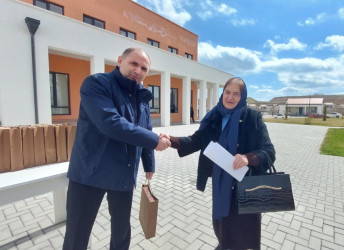 Cəbrayılın Horovlu kəndinə növbəti köç karvanı yola salınıb