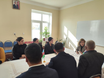 Cəbrayıl rayonunda uşaq hüquqlarının müdafiəsi üzrə mütəxəssis hazırlığının təmin edilməsi məqsədilə qısamüddətli kurs təşkil edilib