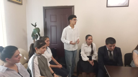 Cəbrayıl rayon məhkəməsinin inzibati binasında maarifləndirici seminar keçirilib