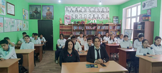 Cəbrayıl rayonunda “Sağlam və xoşbəxt gələcəyə doğru  addımlayaq, narkomaniya və erkən nikaha yox deyək!” mövzusunda tədbir keçirilib