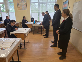 Təhsildən yayınma hallarının qarşısının alınması və davamlı təhsil hüququnun təmin edilməsi məqsədilə ümumtəhsil məktəblərində görüşlər təşkil edilib