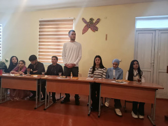 Cəbrayıl rayonunda məzun tələbələrlə görüş keçirilib