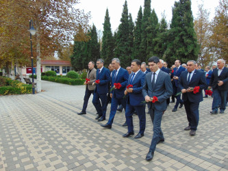 Cəbrayıl rayonunda Müstəqilliyin Bərpası Gününün 33-cü ildönümü münasibəti ilə tədbir keçirilib