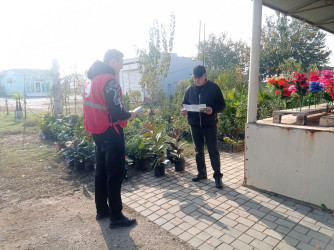 Cəbrayıl rayonunda sağlam həyat tərzi və davranış risk amilləri ilə bağlı aksiya keçirilib