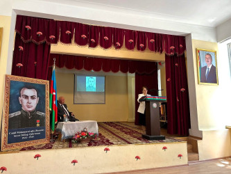 Sovet İttifaqı Qəhrəmanı Cəmil Əhmədovun xatirəsinə həsr olunmuş  tədbir keçirilib