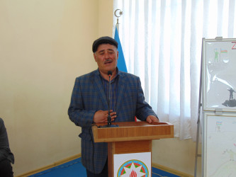 Cəbrayıl rayonunda “Şanlı qəhrəmanlıq tariximiz – Aprel döyüşləri” mövzusunda tədbir keçirilib