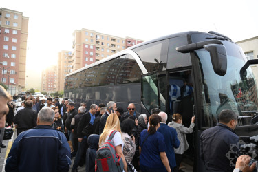 Cəbrayıl rayonunun Şükürbəyli kəndinə ilk köç karvanı yola salınıb