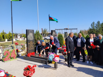 Şəhid Qəhrəmanov Ruhin Əşrəf oğlunun doğum günü qeyd olunub
