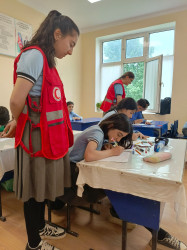 Cəbrayıl rayonunda “Fövqəladə hallar məktəblilərin gözü ilə”mövzusunda  tədbir keçirilib