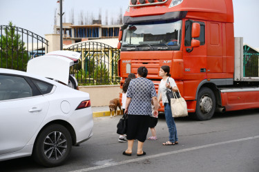 Azərbaycan Respublikasının Prezidenti  İlham Əliyevin tapşırığına əsasən, işğaldan azad edilmiş Cəbrayıl şəhərinə növbəti köç karvanı yola salınıb