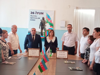Cəbrayıl rayonunda “Zəfər yazan Ordumuz” mövzusunda tədbir keçirilib