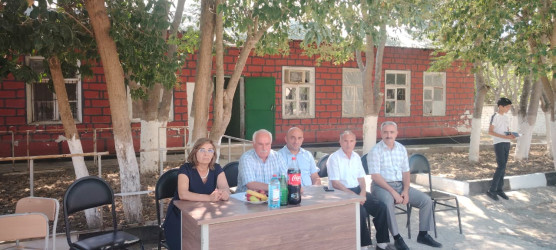 “N” saylı hərbi hissədə görüş keçirilib