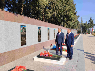 İcra başçısı Kürdəmir rayonunda yerləşən köçkün şəhərciyində  rayon sakinləri ilə səyyar görüş-qəbul keçirib