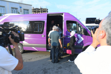 Şükürbəyli kənd sakinləri doğma yurdlarına qayıdırlar