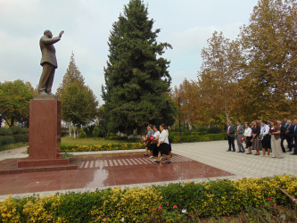 Cəbrayıl rayonunda 18 oktyabr - Müstəqilliyin Bərpası Günü münasibətilə tədbir keçirilib