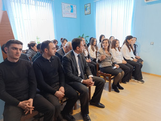 Cəbrayıl rayonunda “Ana dili hər bir xalqın varlığının əsas təminatçısıdır” mövzusunda tədbir keçirilib