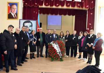 Şəhid, hərbi həkim, baş leytenant Allahverdili Hikmət Əsəd oğlunun yubiley tədbiri keçirilib