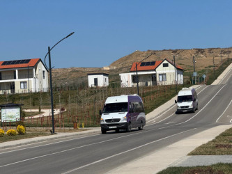 Növbəti köç karvanı Cəbrayılın Horovlu kəndinə yola salınıb