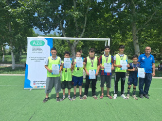 Cəbrayıl rayonunda mini-futbol üzrə rayon birinciliyi keçirilib