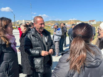 Növbəti köç karvanı Cəbrayılın Horovlu kəndinə yola salınıb