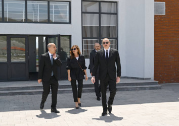 Azərbaycan Respublikasının Prezidenti İlham Əliyev və birinci xanım Mehriban Əliyeva mayın 9-da Cəbrayıl rayonunun Şükürbəyli kəndinin açılışında iştirak ediblər.