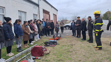 Cəbrayıl rayonunda “1 mart - Ümumdünya Mülki Müdafiə günü” ilə əlaqədar maarifləndirici tədbir keçirilib