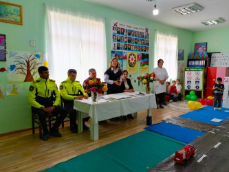 Cəbrayıl rayonunda “Yol hərəkəti qaydalarını birlikdə öyrənək” mövzusunda tədbir keçirilib