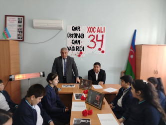 Cəbrayıl rayonunda “Xocalı faciəsi”nin 34-cü ildönümü ilə bağlı tədbirlər davam edir