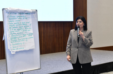 Gender məsələləri üzrə məsul şəxslər üçün təlimlər davam edir