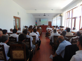 Cəbrayıl rayonunda “Qərbi Azərbaycan irsi” kitabının birinci cildinin təqdimatı keçirilib