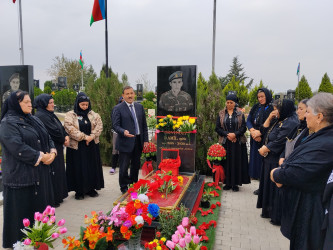 Vətən müharibəsi şəhidi İsmayılzadə Sevindik Ramil oğlunun şəhadətə yüksəlməsinin beşinci ildönümü ilə əlaqədar anım tədbiri keçirilib